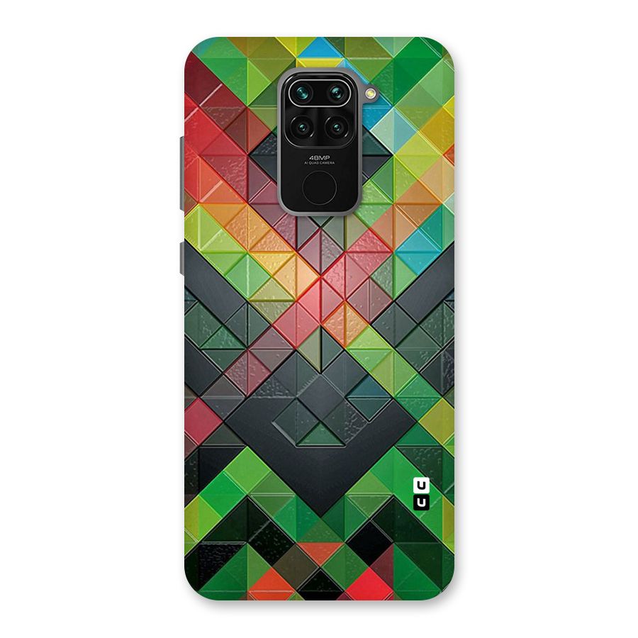 Too Much Colors Pattern Back Case for Redmi Note 9