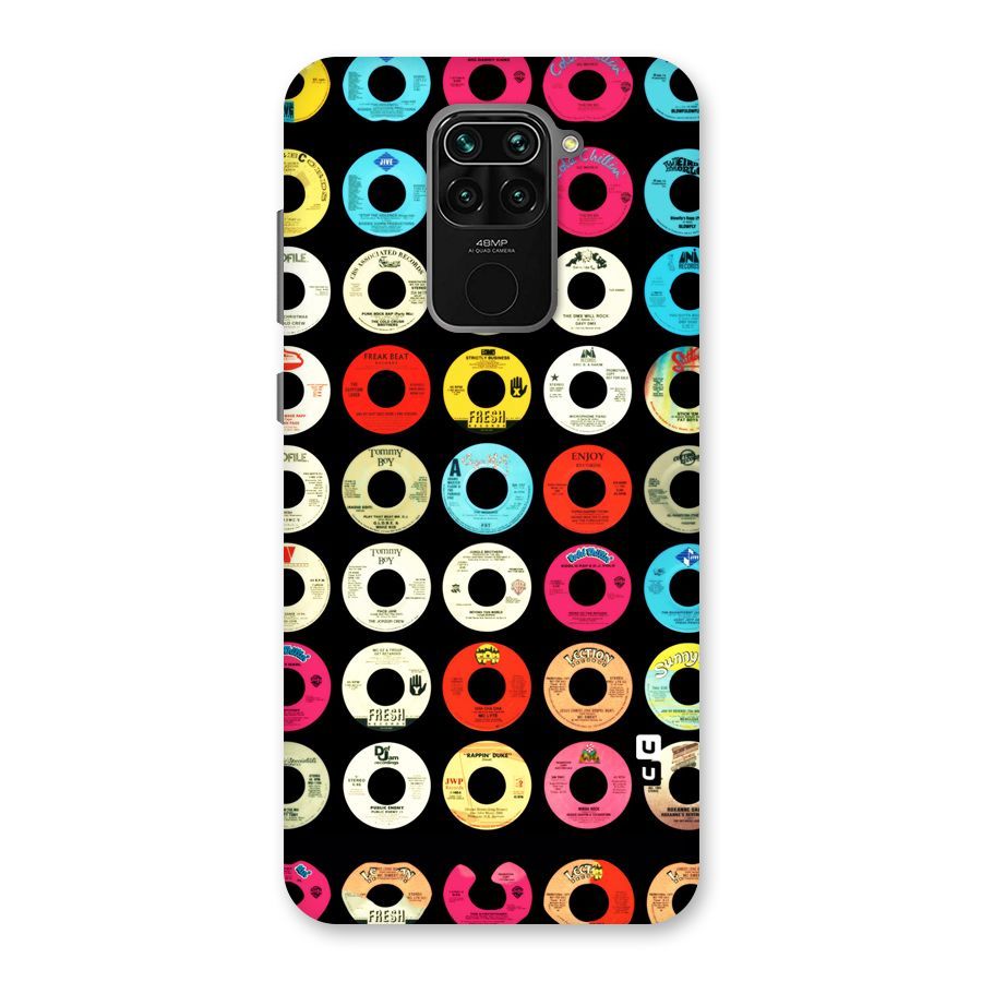 Vintage Collection CDs Back Case for Redmi Note 9