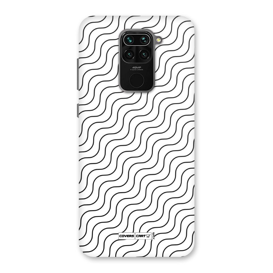 Wavy Pattern Back Case for Redmi Note 9