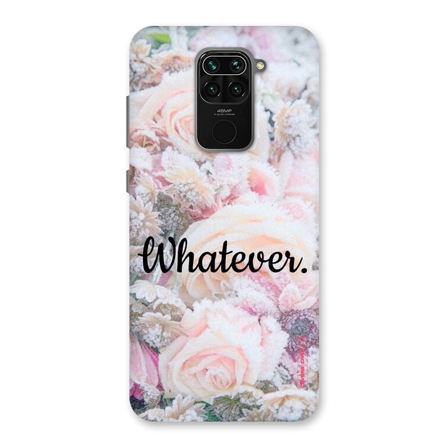 Whatever Back Case for Redmi Note 9