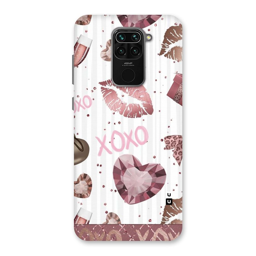 Wine Lip xoxo Back Case for Redmi Note 9