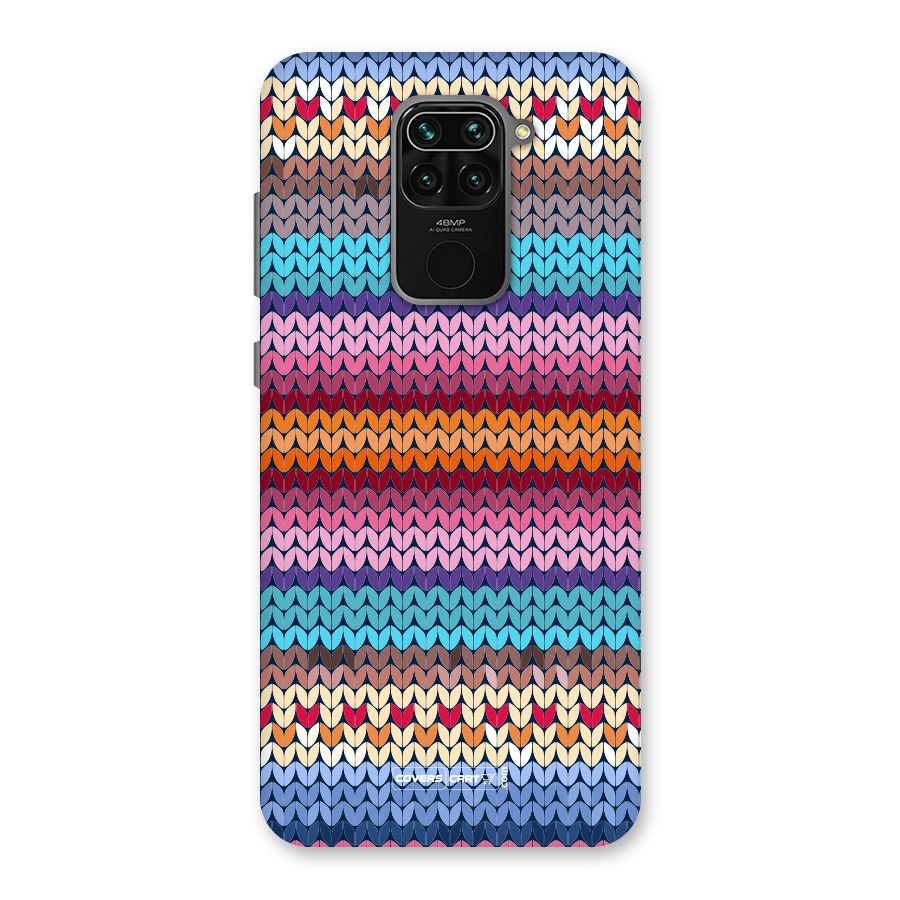 Woolen Back Case for Redmi Note 9