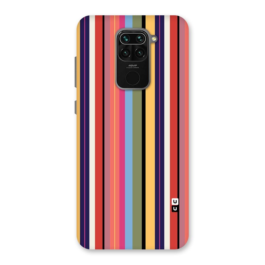 Wrapping Stripes Back Case for Redmi Note 9