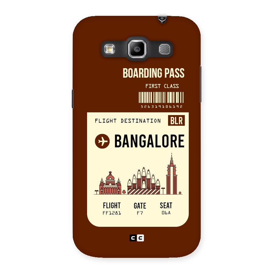 Bangalore Boarding Pass Back Case for Galaxy Grand Quattro