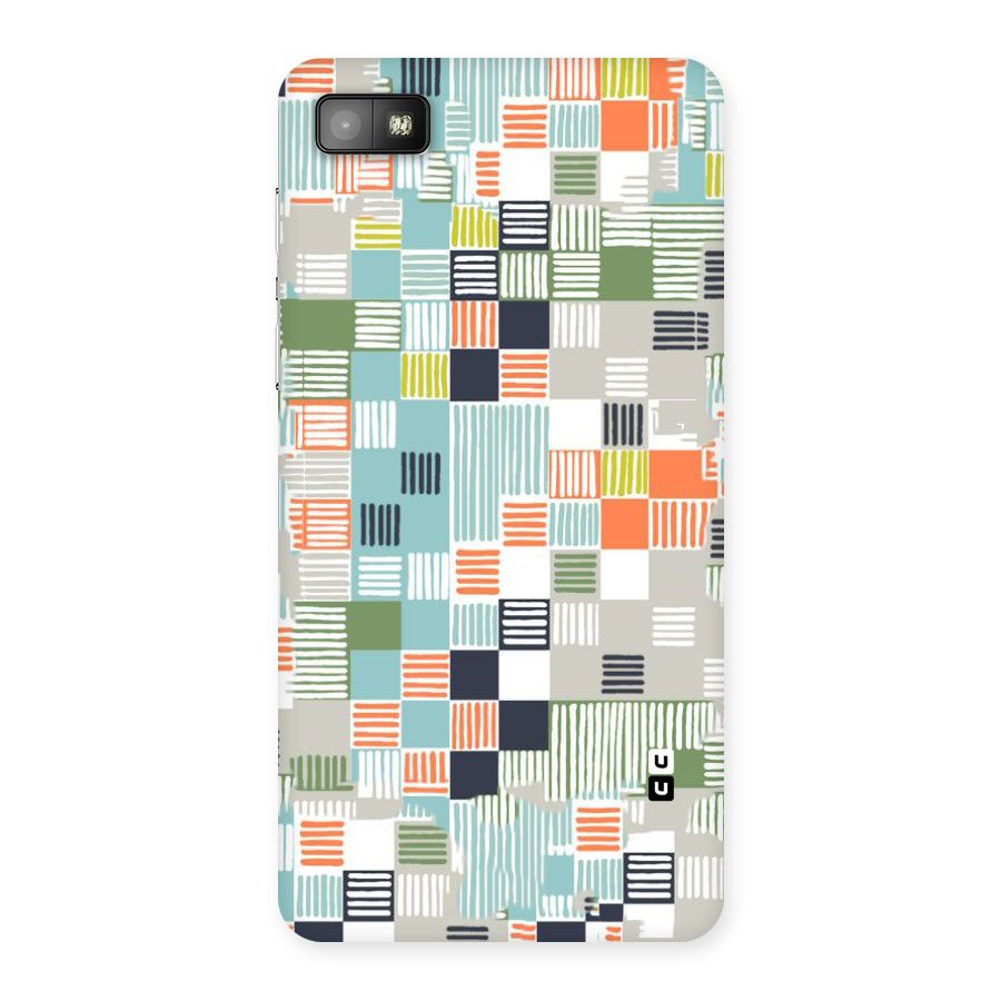 Tiny Boxes Stripes Back Case for Blackberry Z10