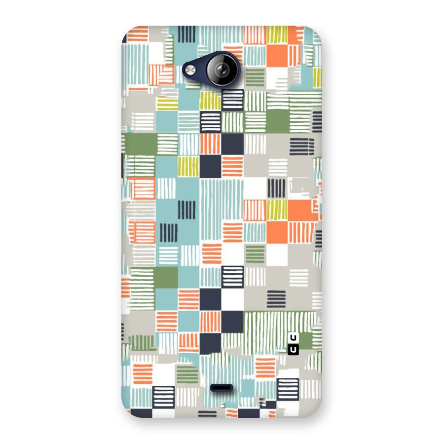 Tiny Boxes Stripes Back Case for Canvas Play Q355