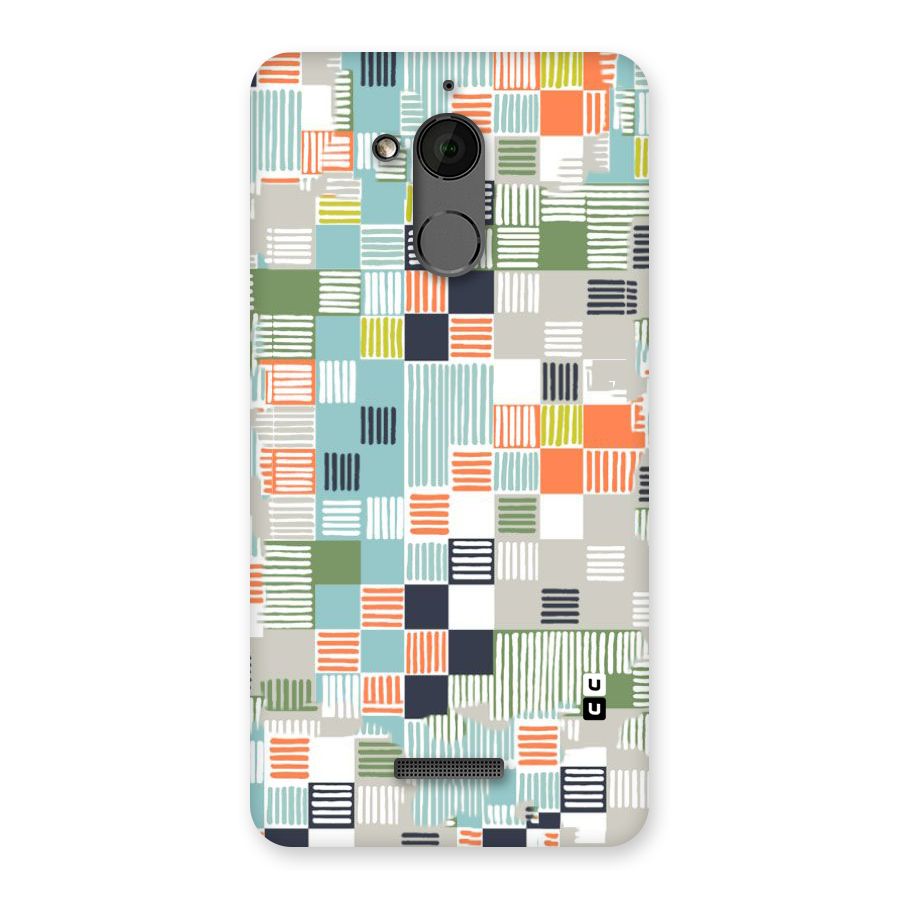 Tiny Boxes Stripes Back Case for Coolpad Note 5
