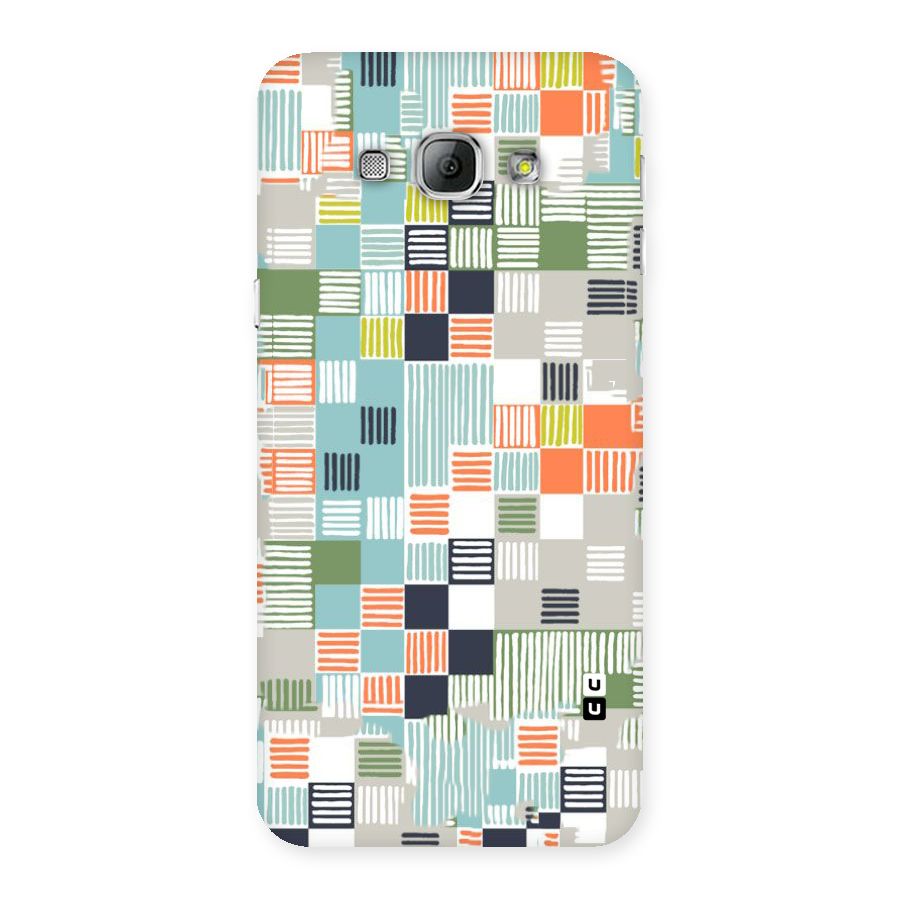 Tiny Boxes Stripes Back Case for Galaxy A8