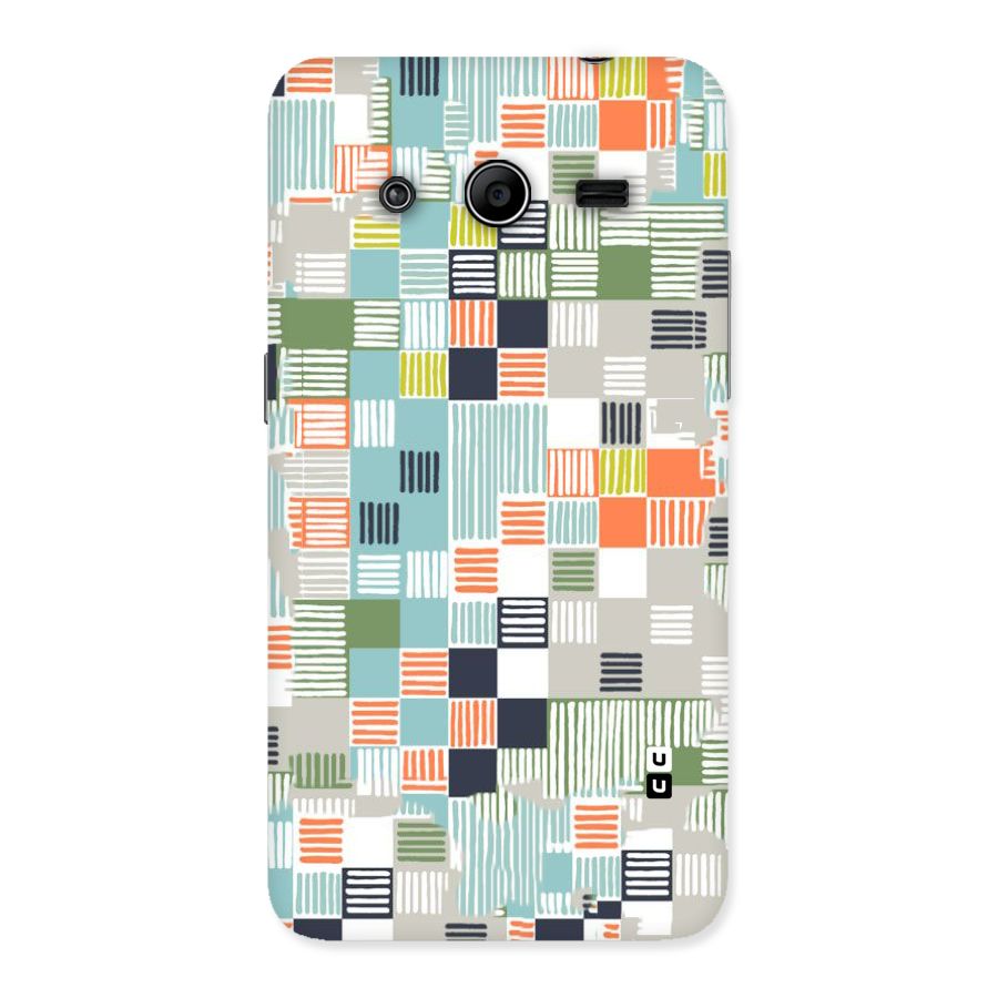 Tiny Boxes Stripes Back Case for Galaxy Core 2