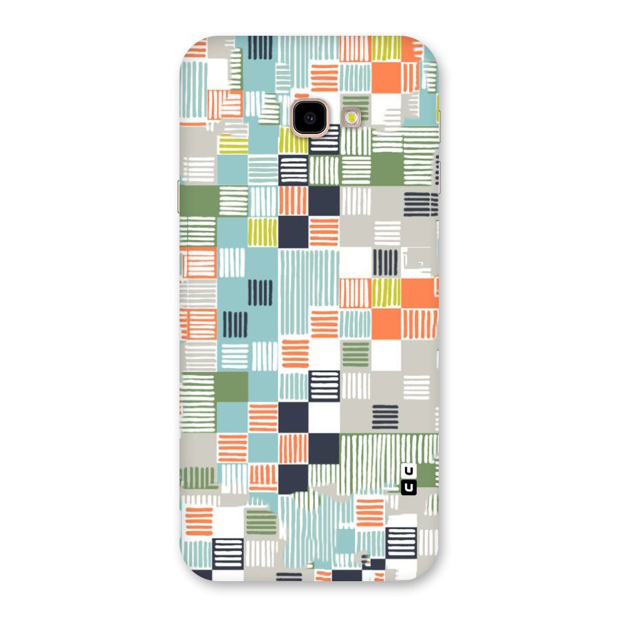 Tiny Boxes Stripes Back Case for Galaxy J4 Plus