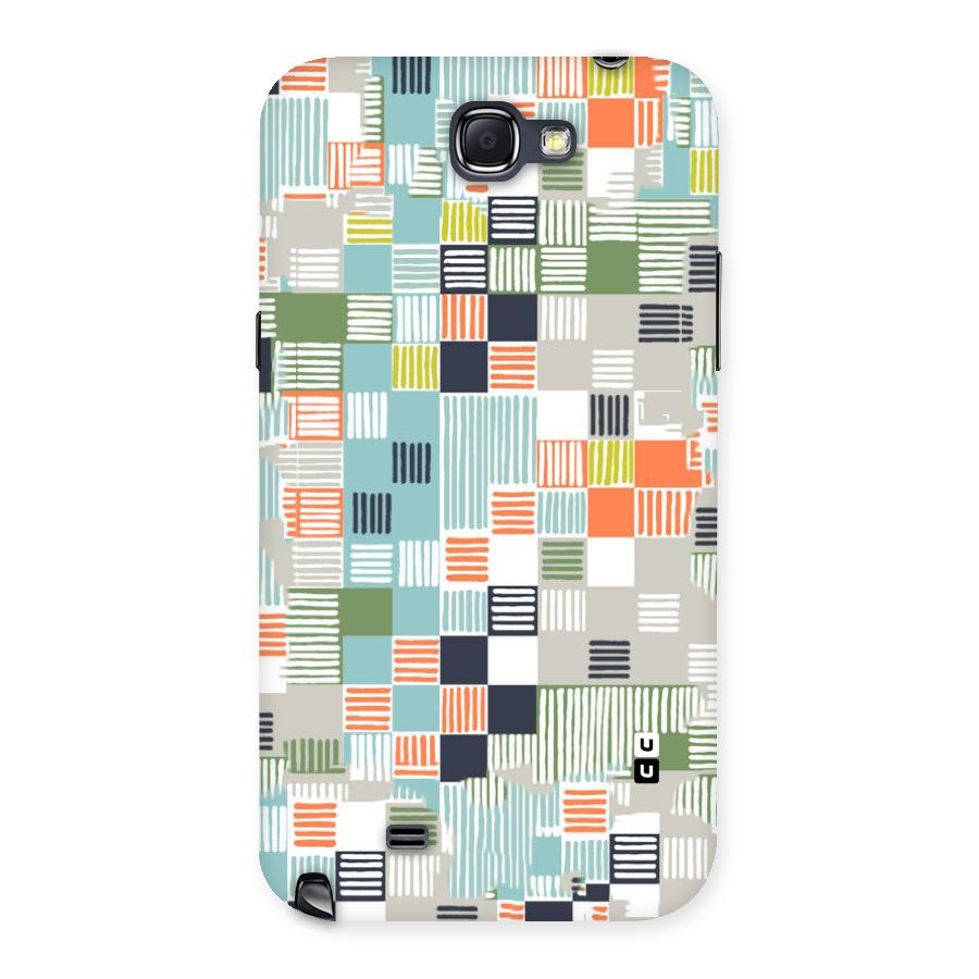Tiny Boxes Stripes Back Case for Galaxy Note 2