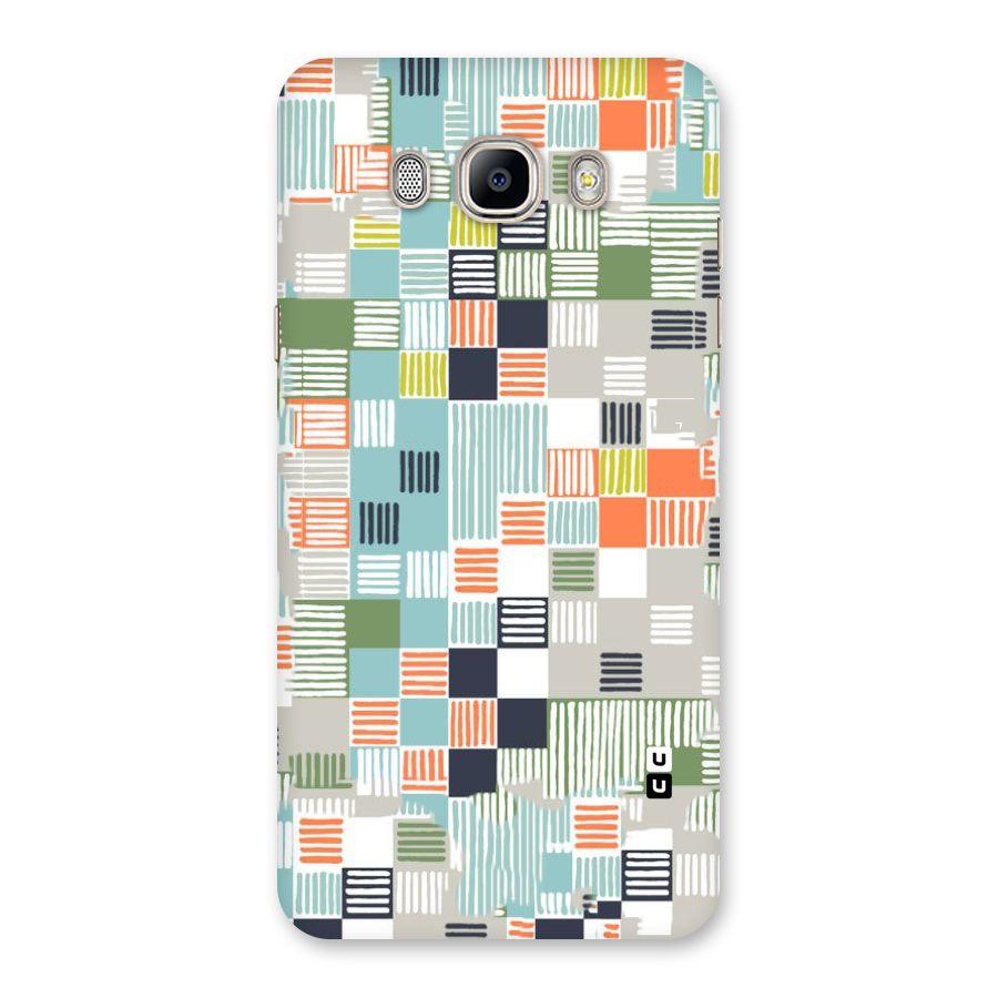 Tiny Boxes Stripes Back Case for Galaxy On8