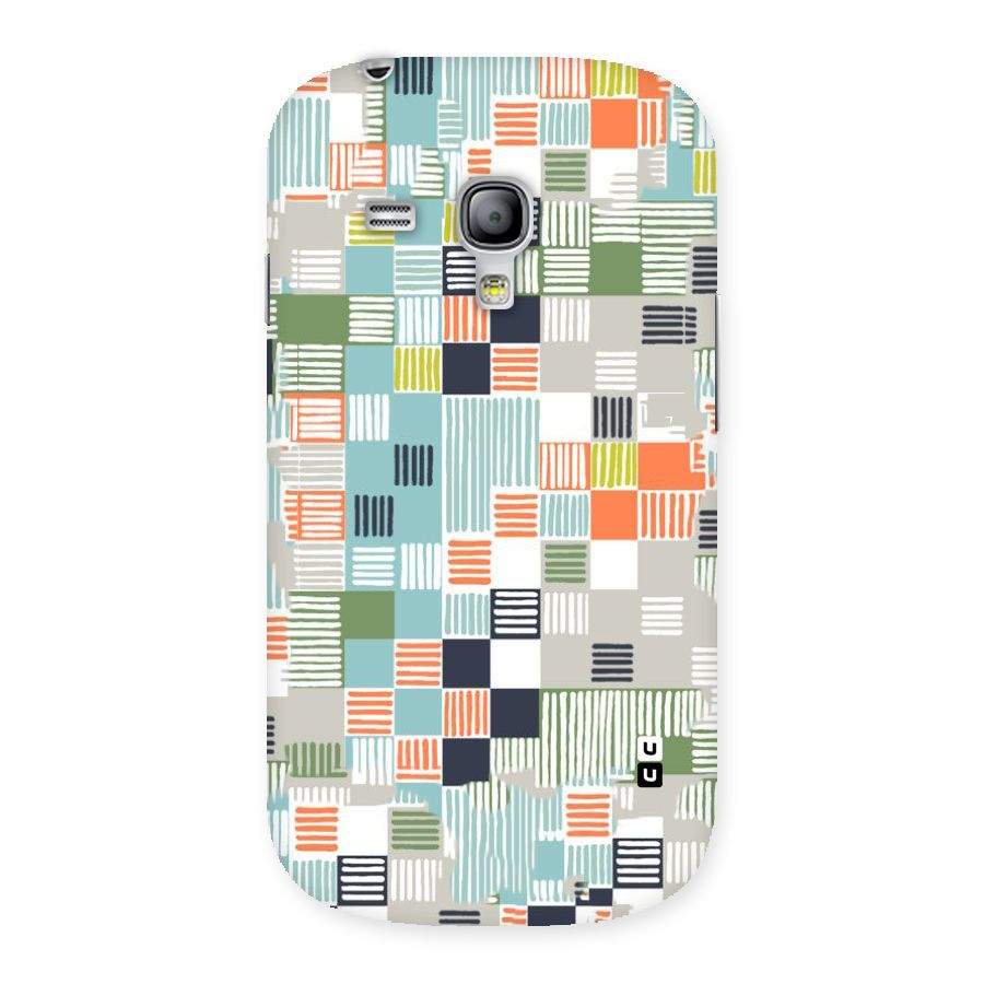 Tiny Boxes Stripes Back Case for Galaxy S3 Mini