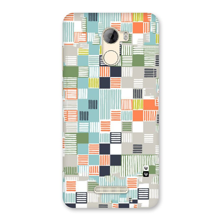 Tiny Boxes Stripes Back Case for Gionee A1 LIte
