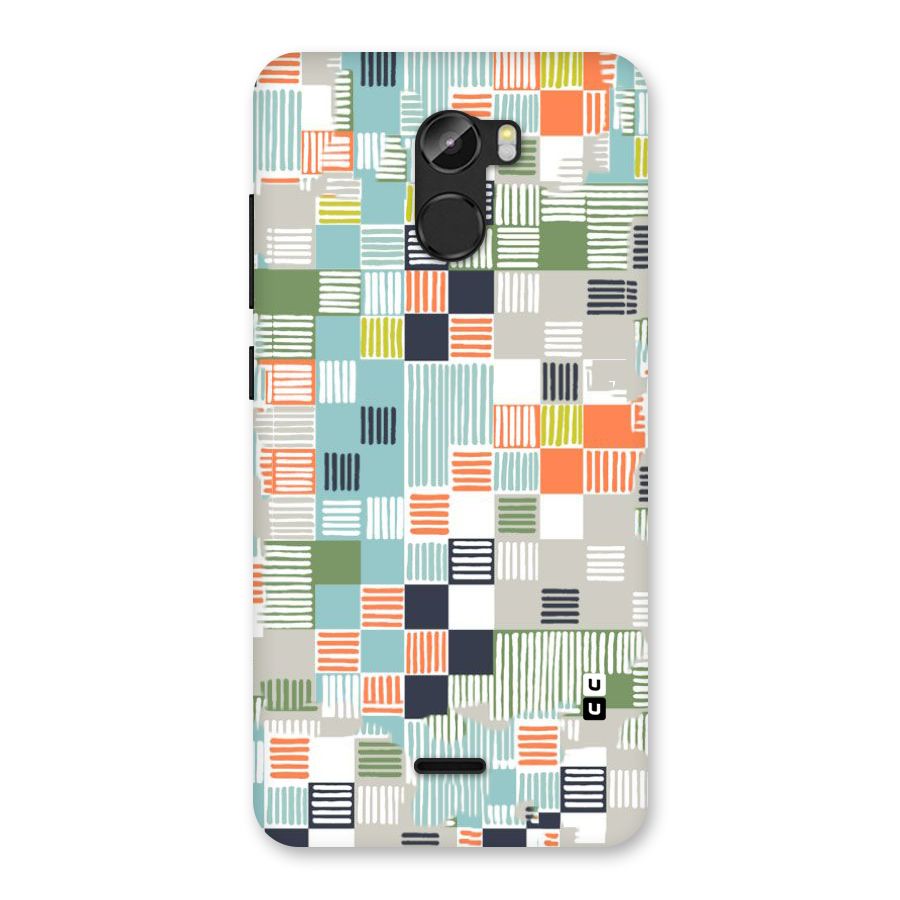 Tiny Boxes Stripes Back Case for Gionee X1