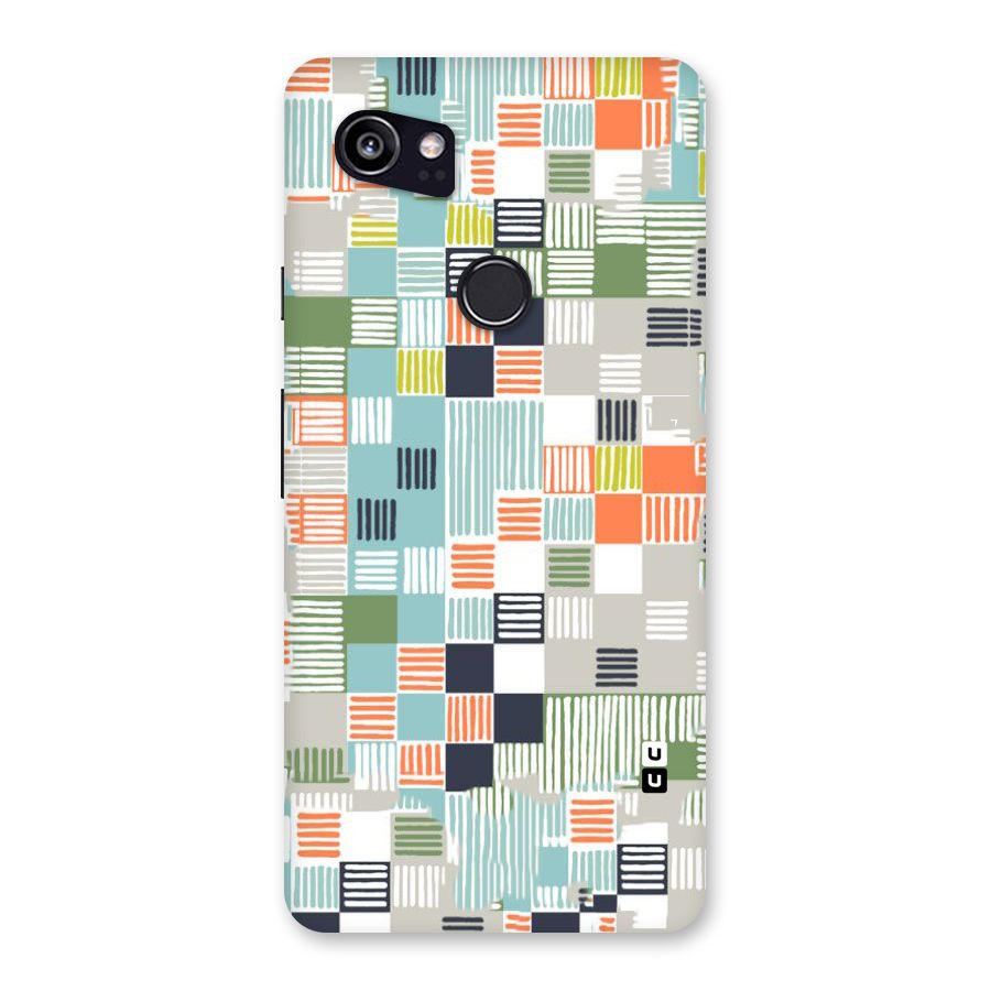 Tiny Boxes Stripes Back Case for Google Pixel 2 XL