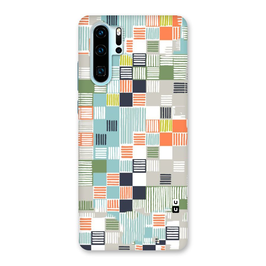 Tiny Boxes Stripes Back Case for Huawei P30 Pro