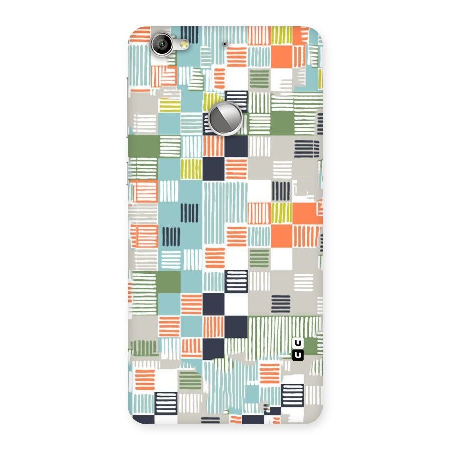 Tiny Boxes Stripes Back Case for LeTV Le 1s
