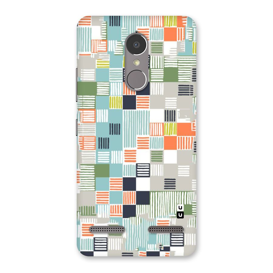 Tiny Boxes Stripes Back Case for Lenovo K6 Power