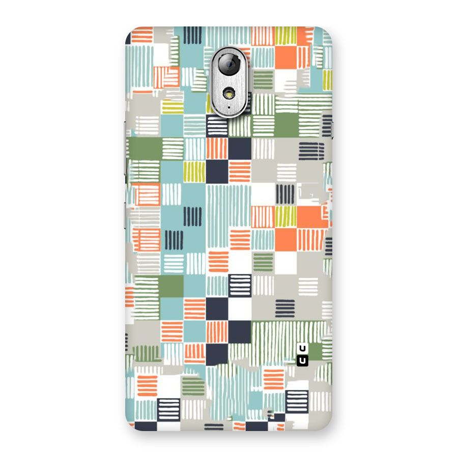 Tiny Boxes Stripes Back Case for Lenovo Vibe P1M