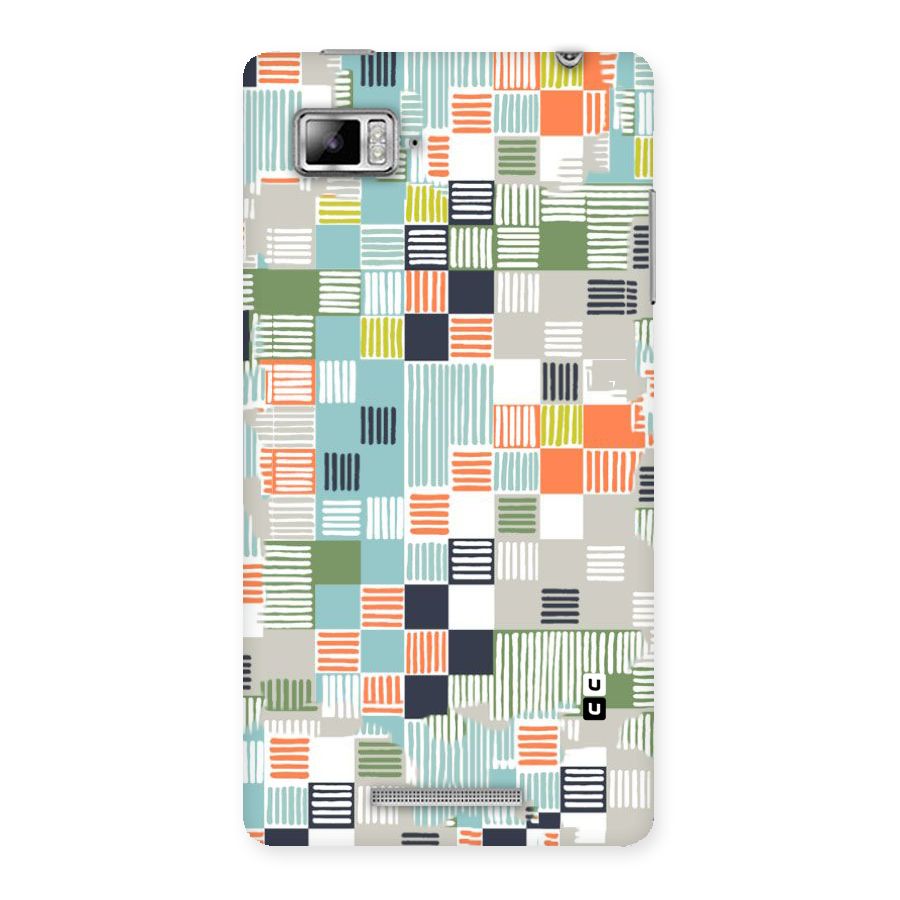 Tiny Boxes Stripes Back Case for Lenovo Vibe Z K910
