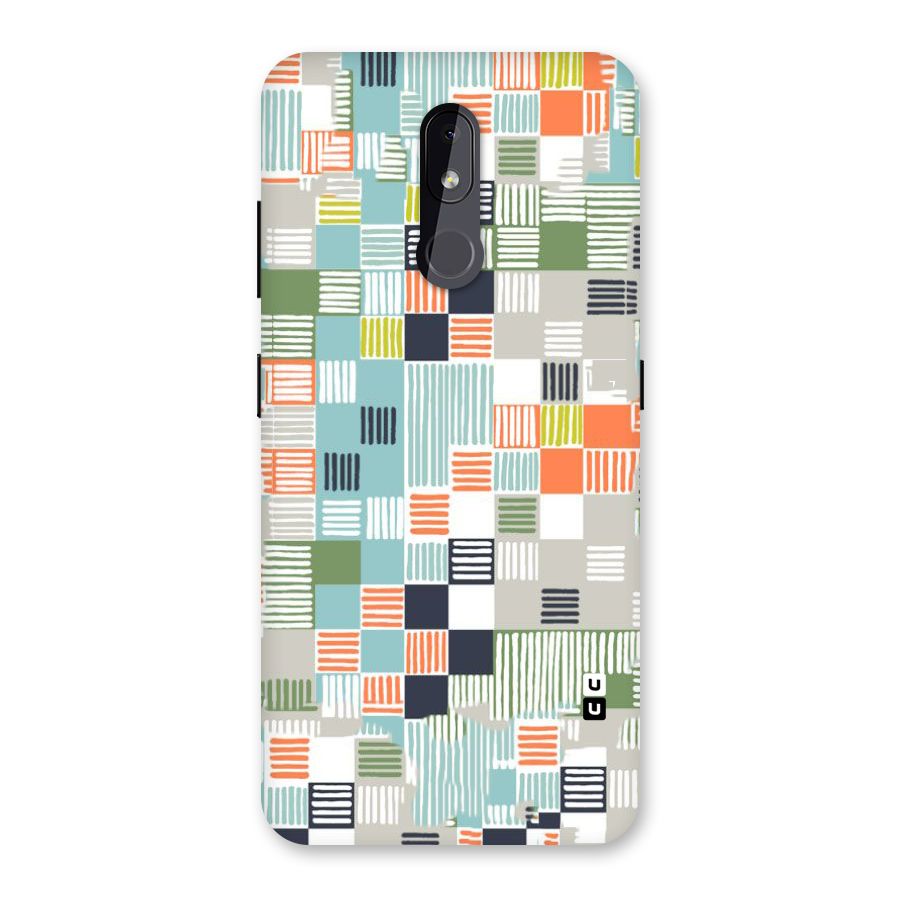 Tiny Boxes Stripes Back Case for Nokia 3.2