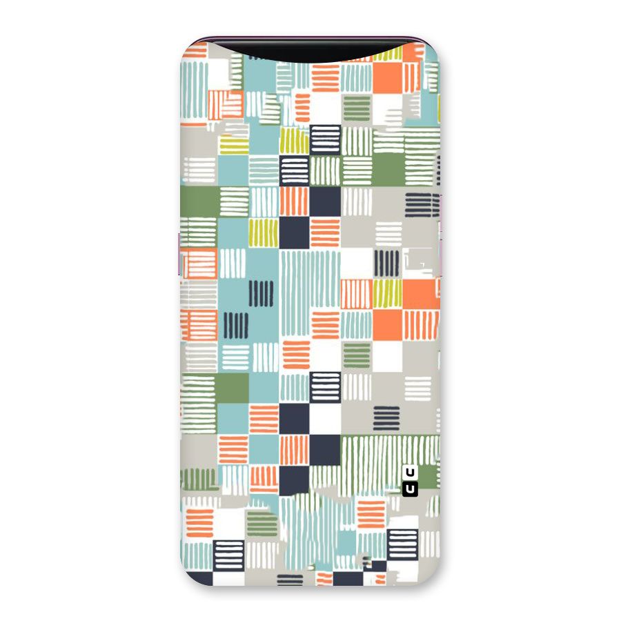 Tiny Boxes Stripes Back Case for Oppo Find X