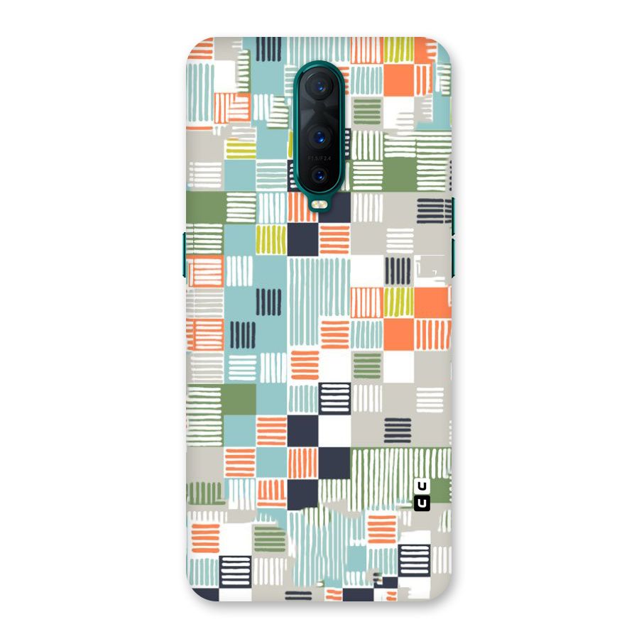 Tiny Boxes Stripes Back Case for Oppo R17 Pro