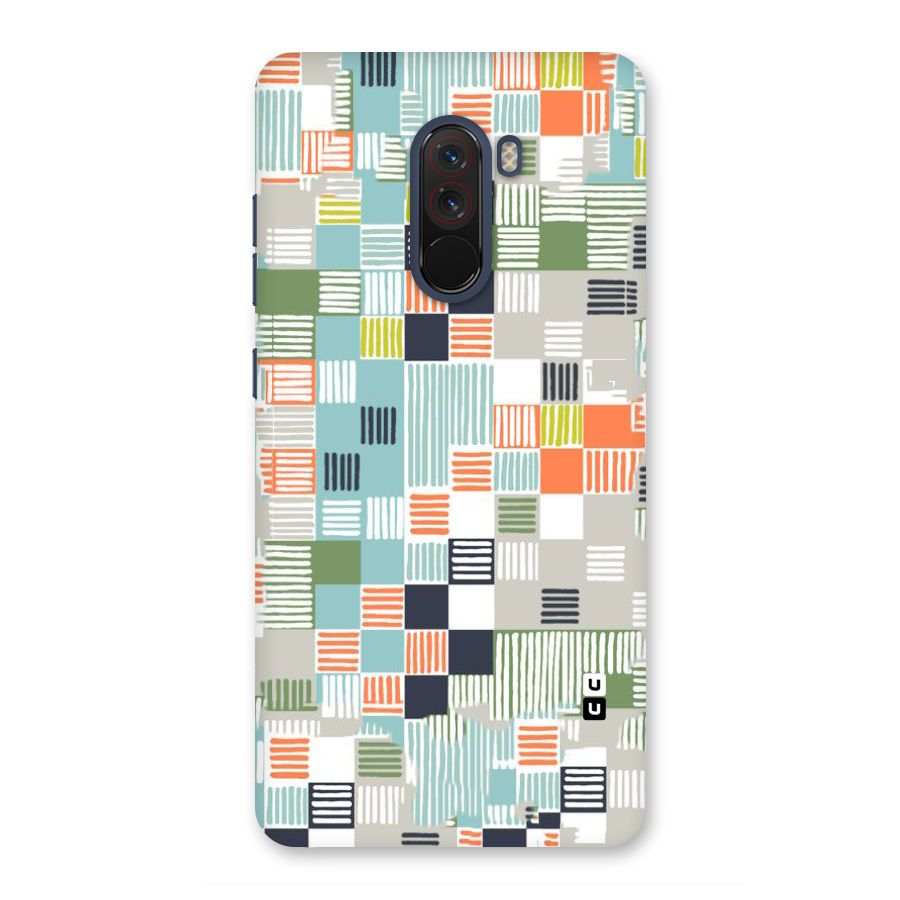 Tiny Boxes Stripes Back Case for Poco F1