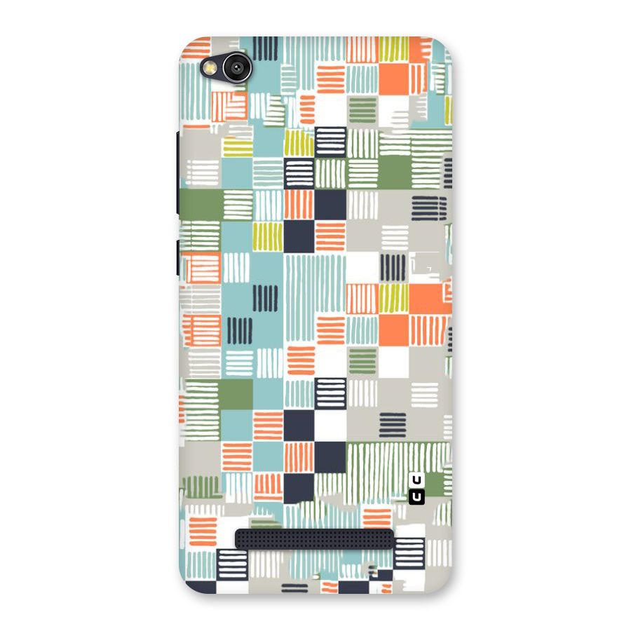 Tiny Boxes Stripes Back Case for Redmi 4A