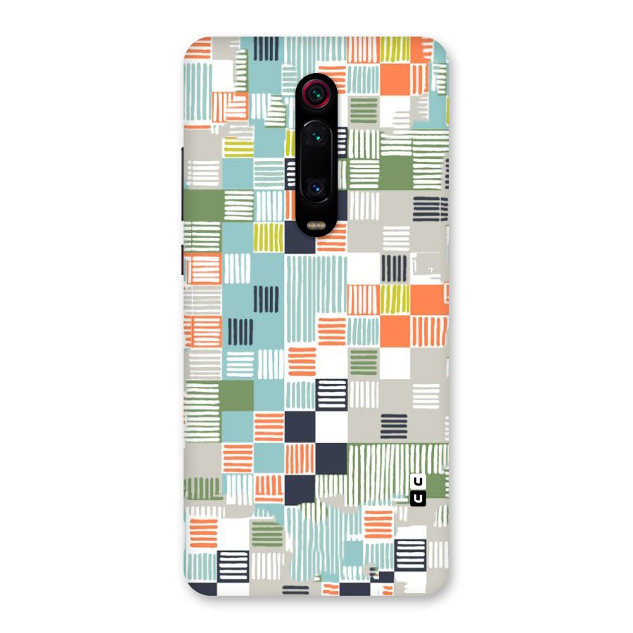 Tiny Boxes Stripes Back Case for Redmi K20 Pro