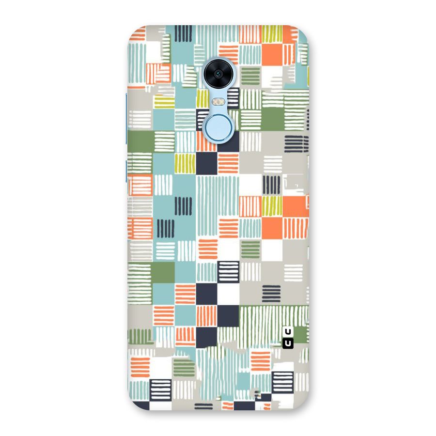 Tiny Boxes Stripes Back Case for Redmi Note 5