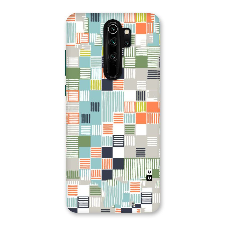 Tiny Boxes Stripes Back Case for Redmi Note 8 Pro