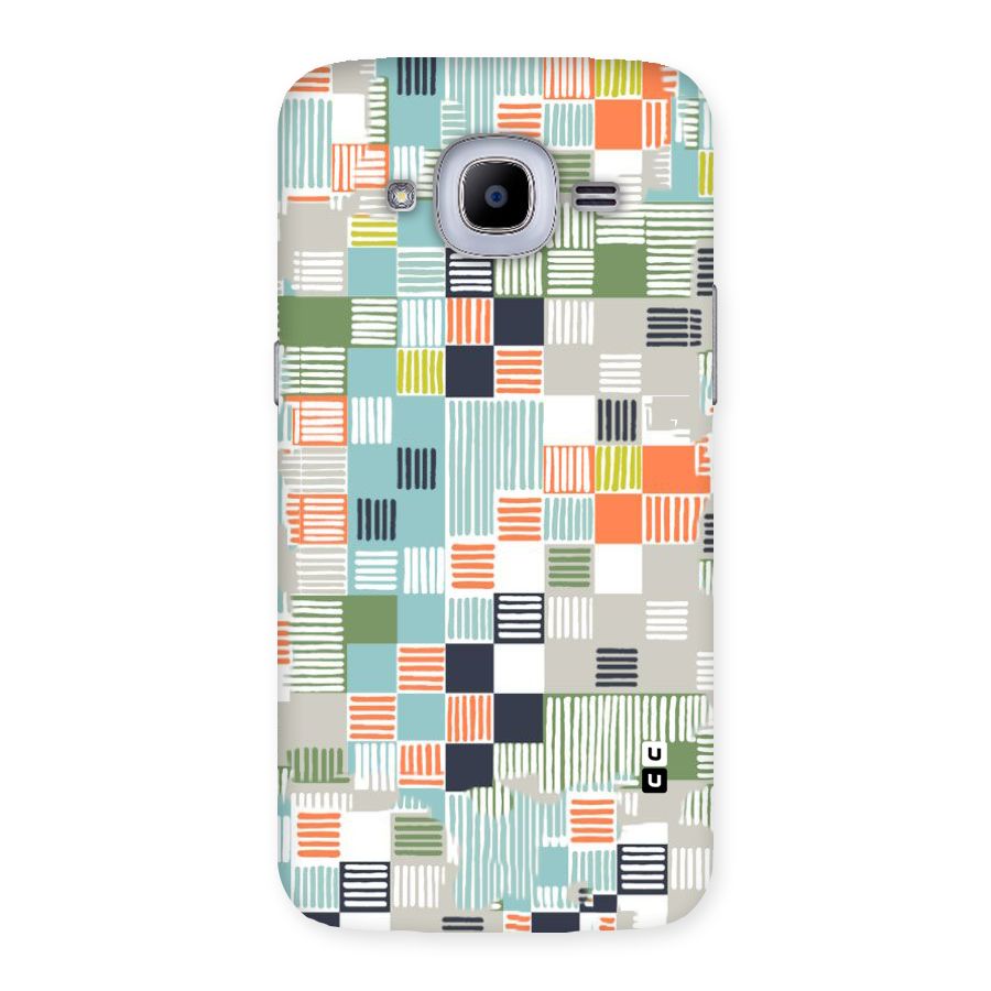 Tiny Boxes Stripes Back Case for Samsung Galaxy J2 2016