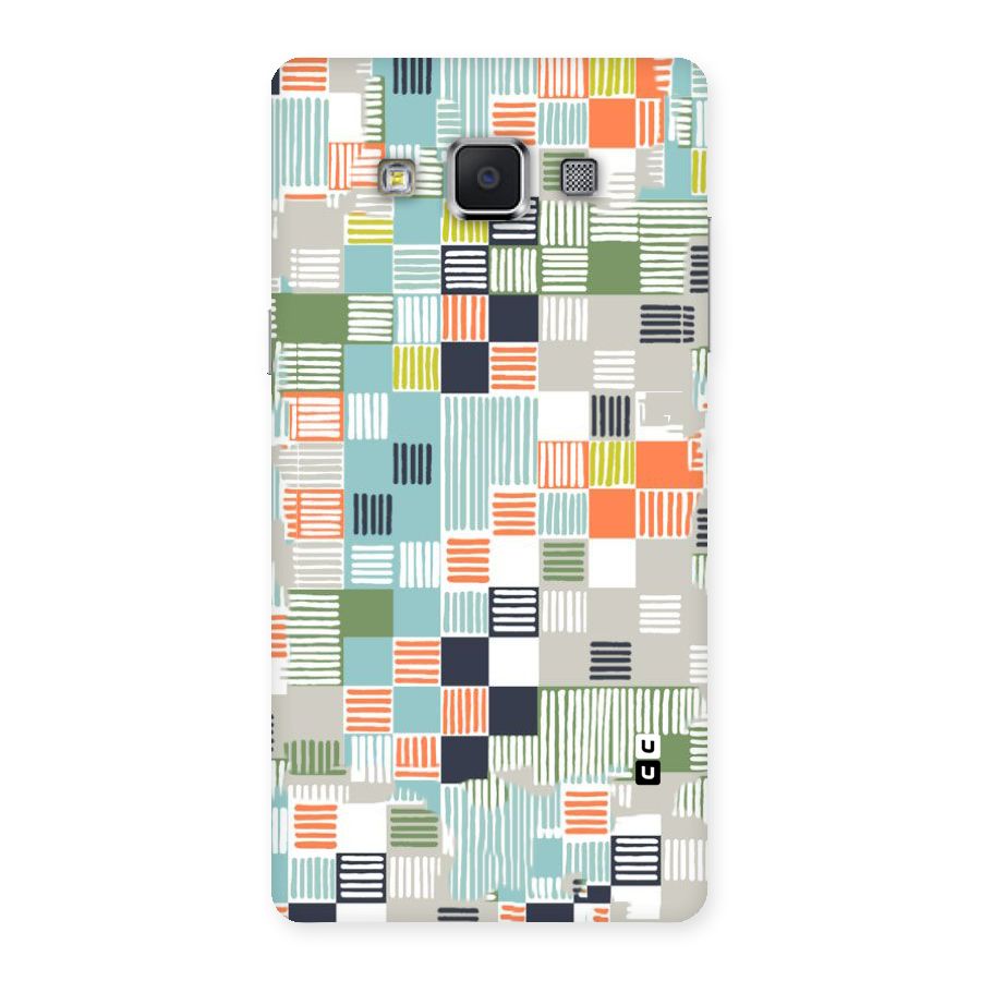 Tiny Boxes Stripes Back Case for Samsung Galaxy A5