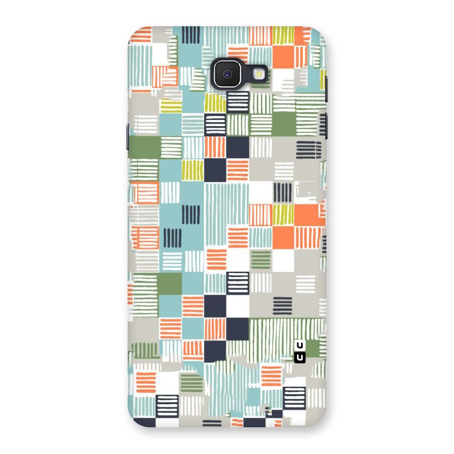 Tiny Boxes Stripes Back Case for Samsung Galaxy J7 Prime