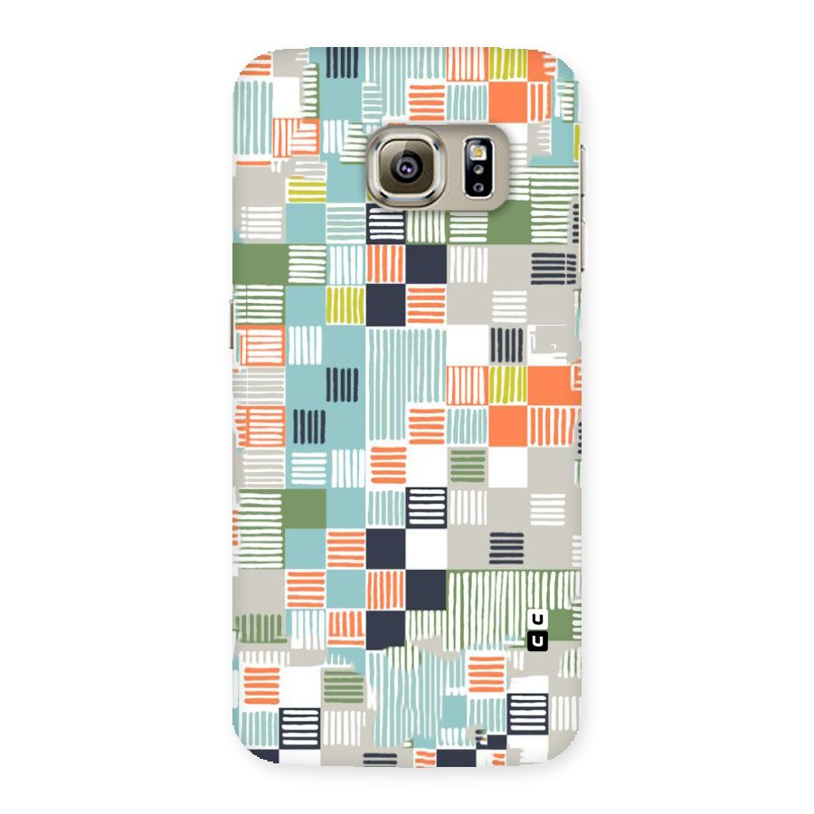 Tiny Boxes Stripes Back Case for Samsung Galaxy S6 Edge
