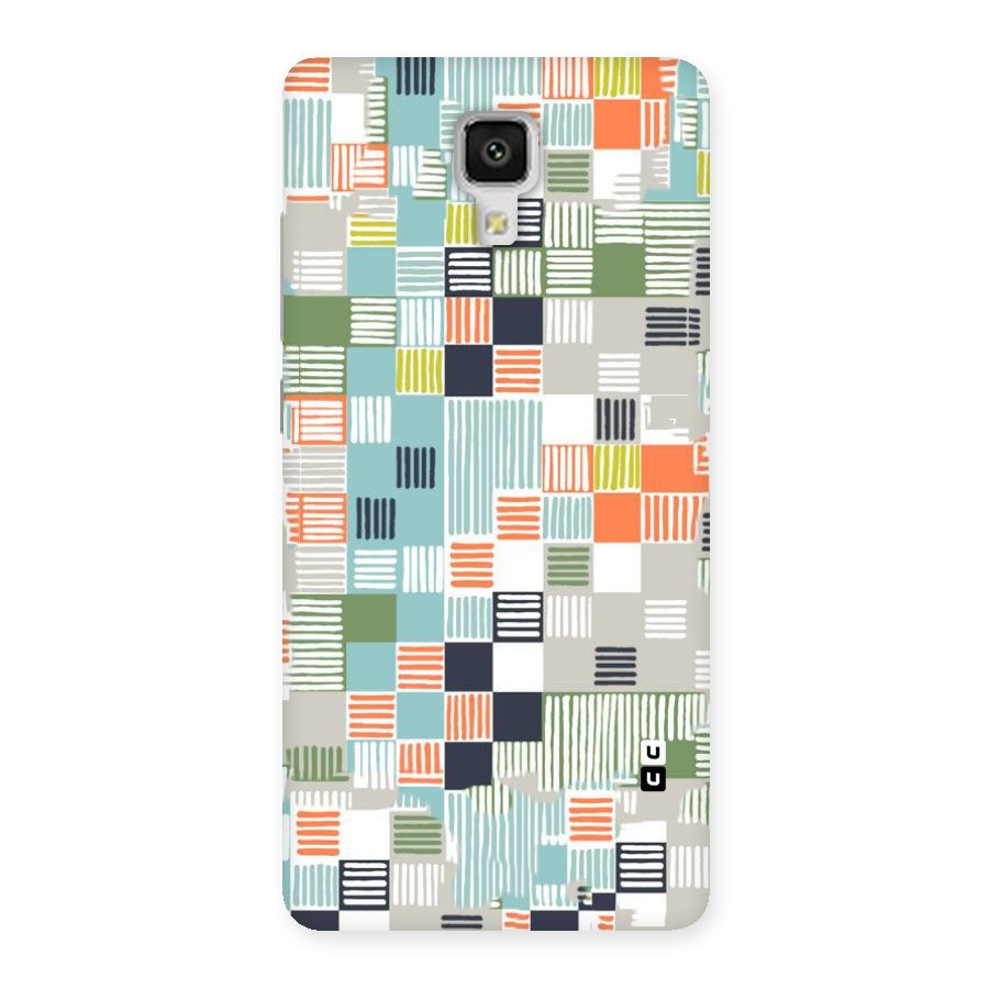 Tiny Boxes Stripes Back Case for Xiaomi Mi 4