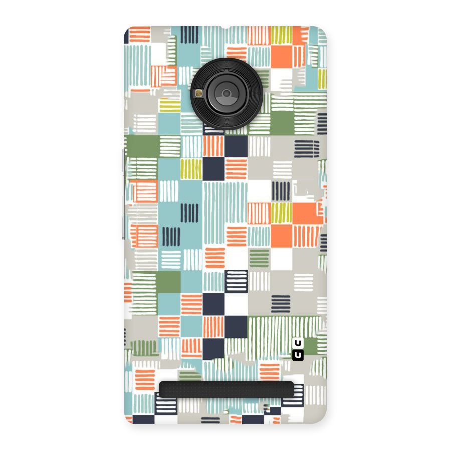 Tiny Boxes Stripes Back Case for Yu Yuphoria
