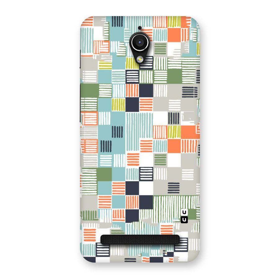 Tiny Boxes Stripes Back Case for Zenfone Go