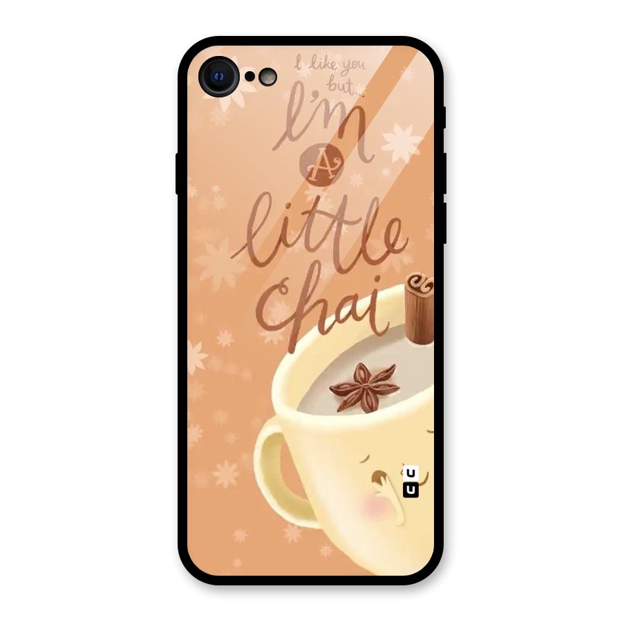 A Little Chai Glass Back Case for iPhone 7
