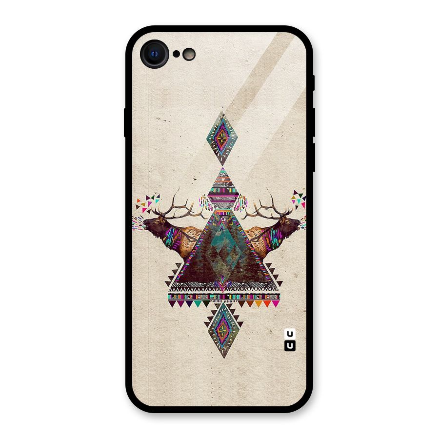 Aesthetic Bull Glass Back Case for iPhone 7
