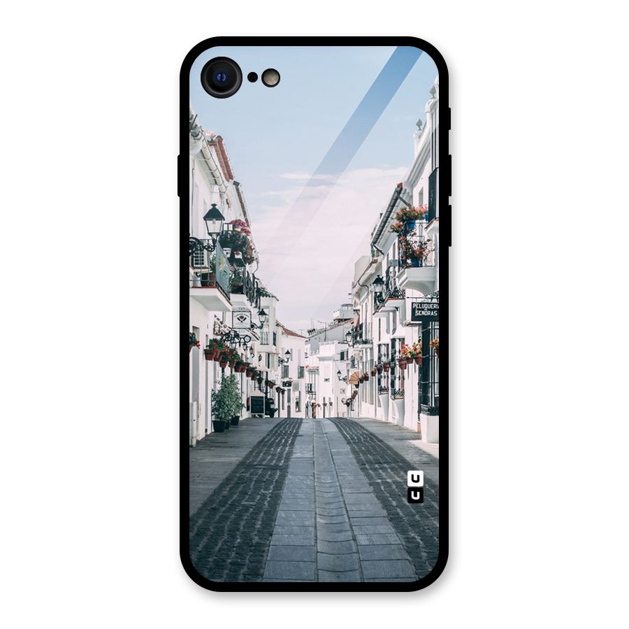 Aesthetic Street Glass Back Case for iPhone 7