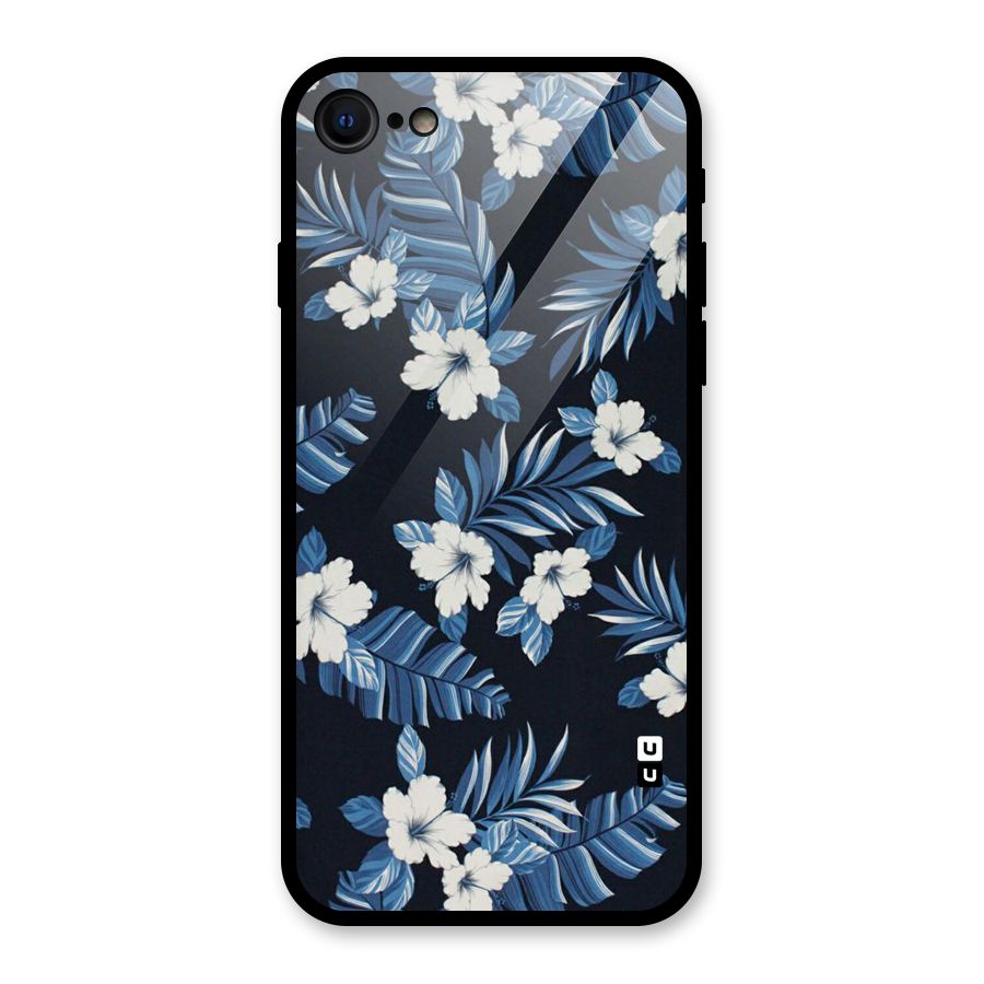 Aesthicity Floral Glass Back Case for iPhone 7