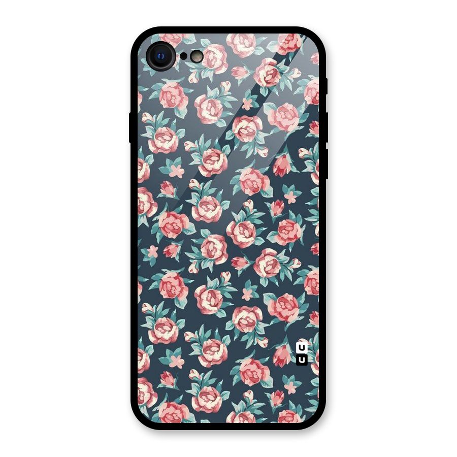 All Art Bloom Glass Back Case for iPhone 7