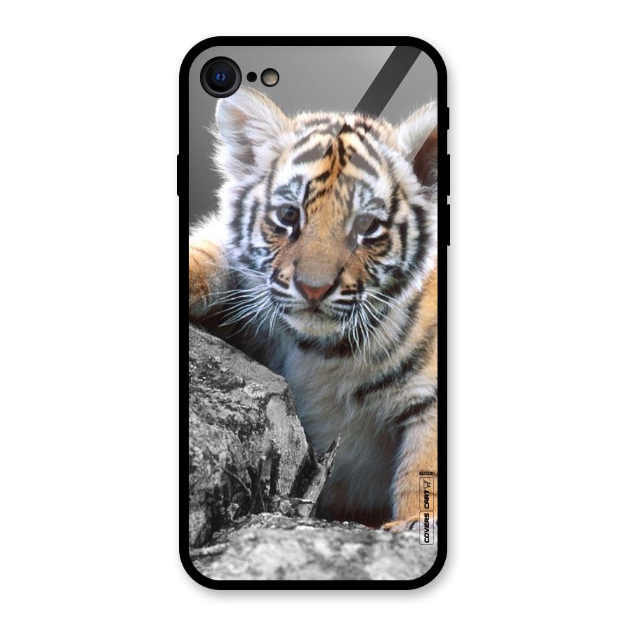 Animal Beauty Glass Back Case for iPhone 7