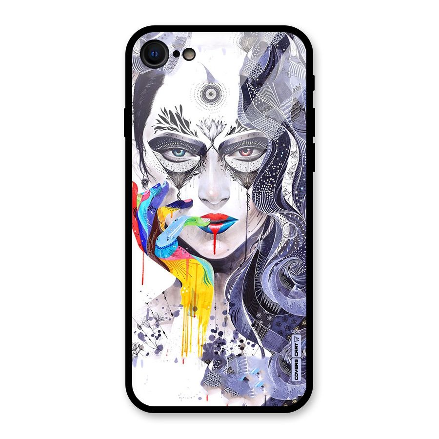 Astonishing Artwork Glass Back Case for iPhone 7