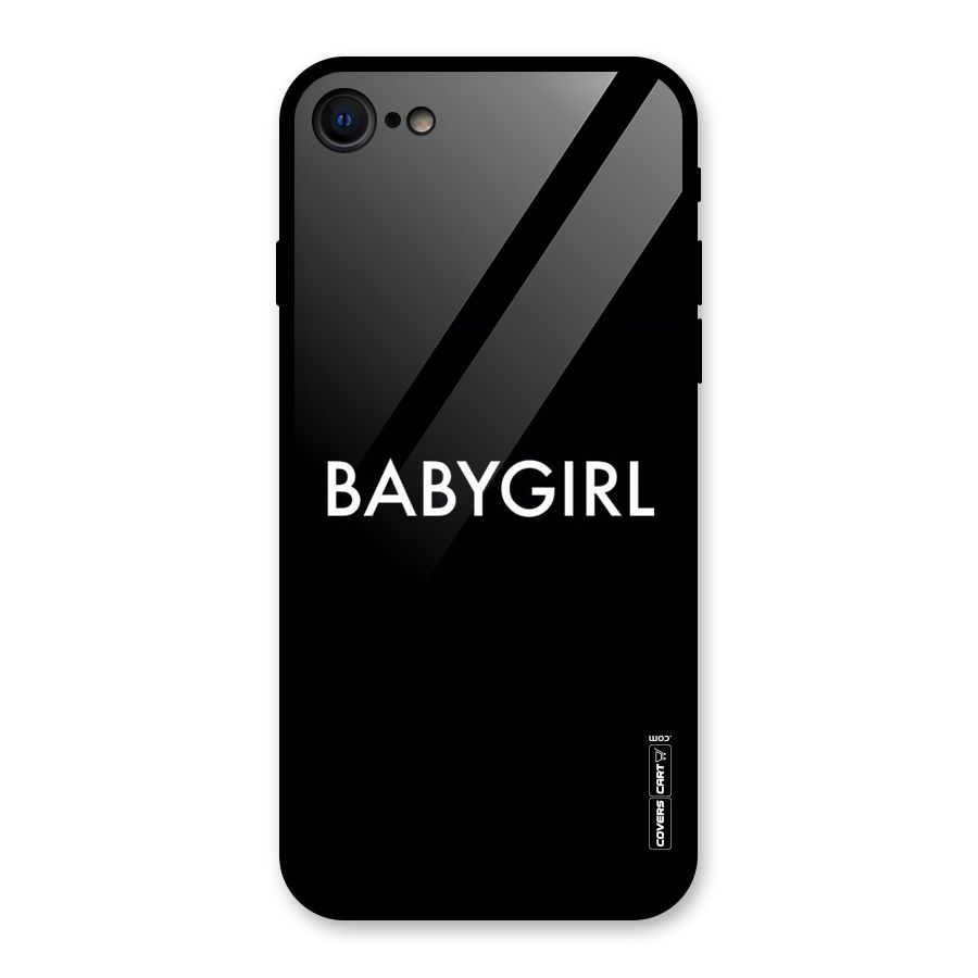 Baby Girl Glass Back Case for iPhone 7