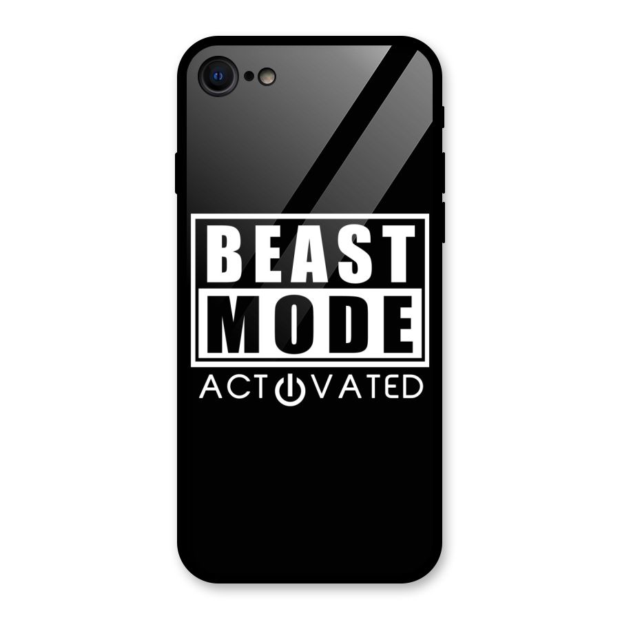 Beast Mode Activated Glass Back Case for iPhone 7
