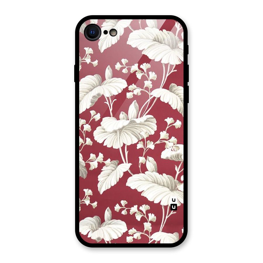 Beautiful Petals Glass Back Case for iPhone 7